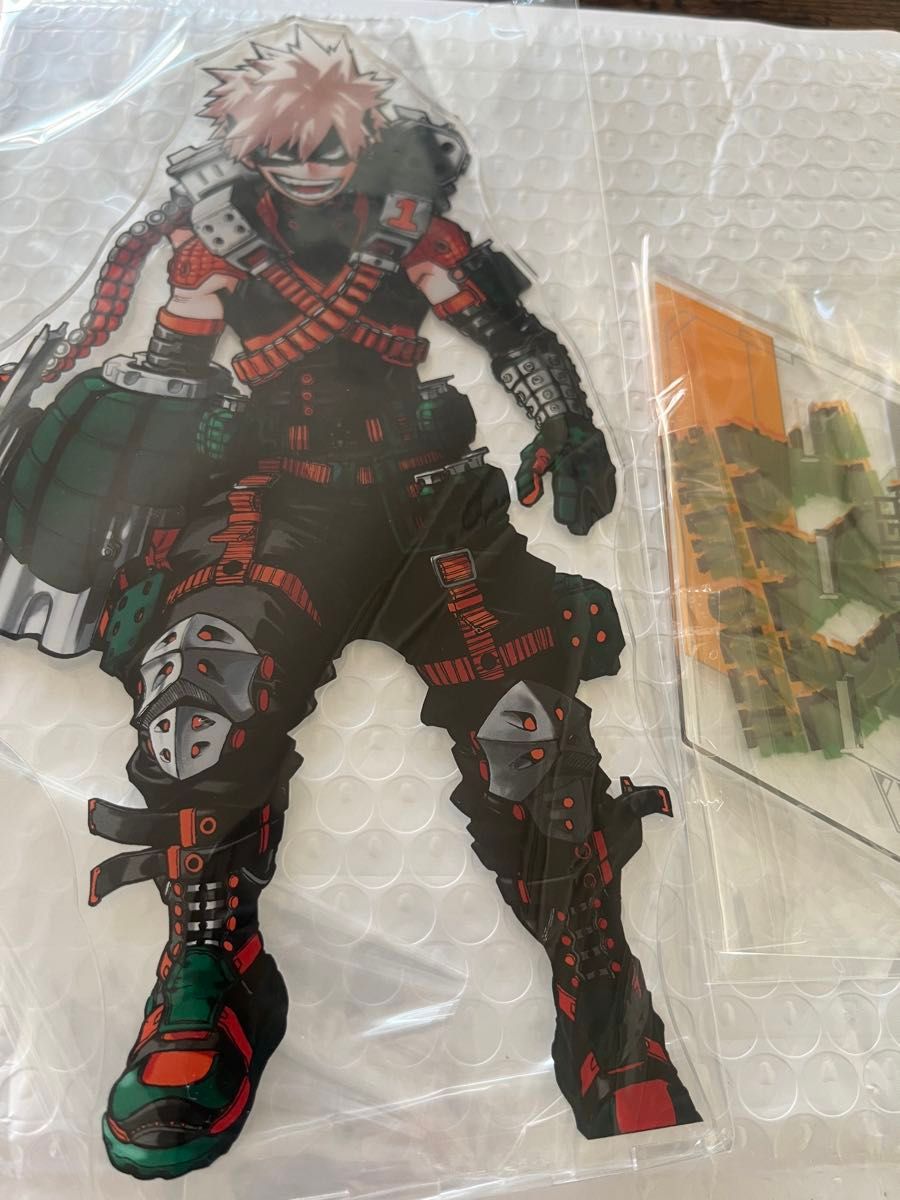 僕のヒーローアカデミア アクリル MEGA フィギュアVol 2爆豪勝己 緑谷