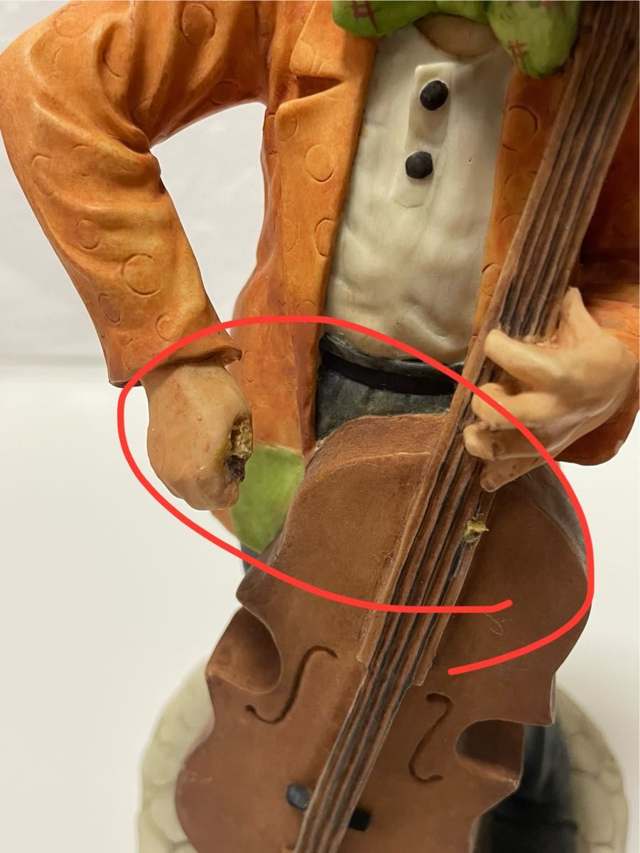 置物 楽隊 3体 イタリア製 アンティーク 置物 楽隊 3体 イタリア製