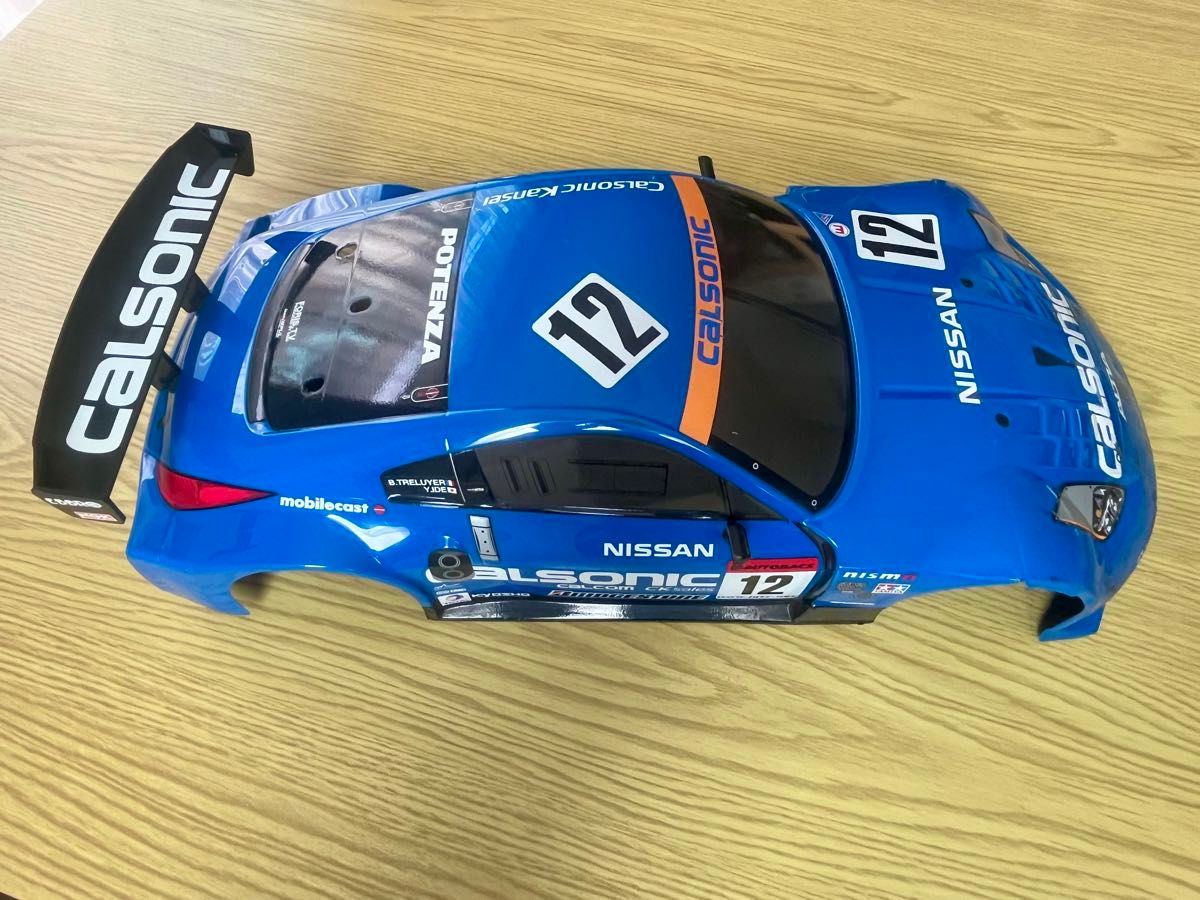 1/10 RC タミヤ ニッサン カルソニック インパル Z ボディ