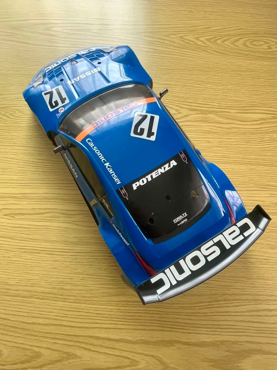 1/10 RC タミヤ ニッサン カルソニック インパル Z ボディ