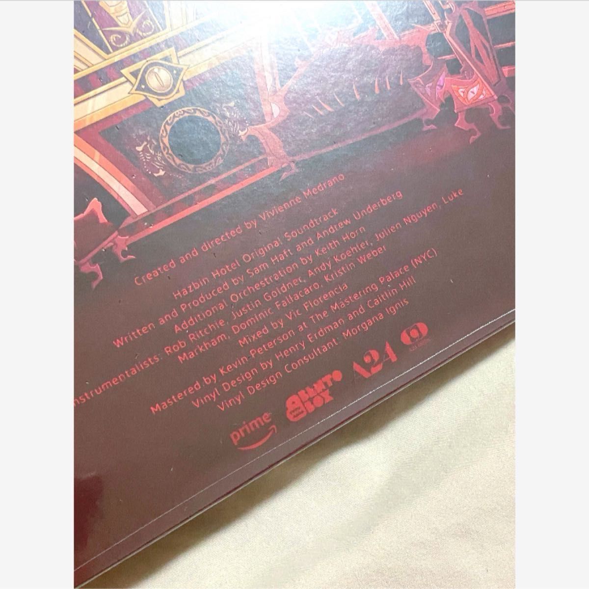 ハズビンホテル サウンドトラック レコード 限定 アラスター プロモ
