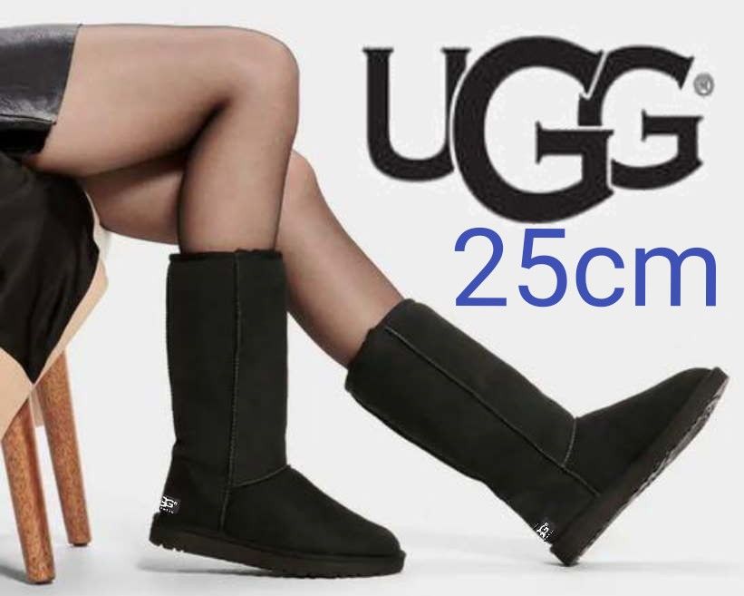 UGGアグ ロングブーツ 25cm クラシックトール JAPAN250 黒｜Yahoo