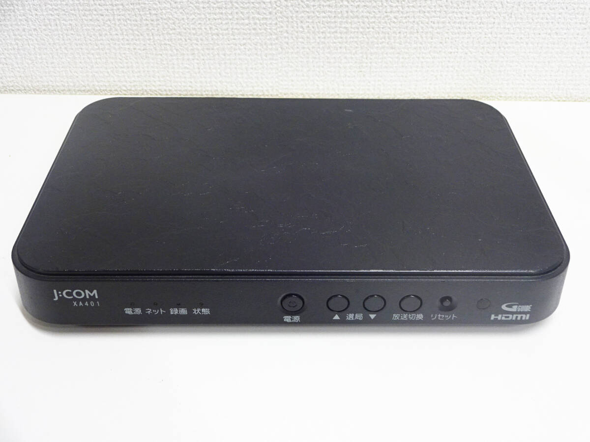 ジェイコム J COM XA401 4K放送対応CATV用セットトップボックス 本体