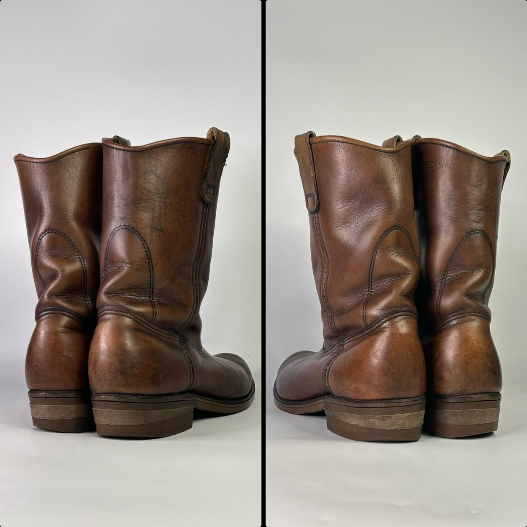 ヴィンテージ プリント羽タグ レッドウィング 1155 約US9 約27