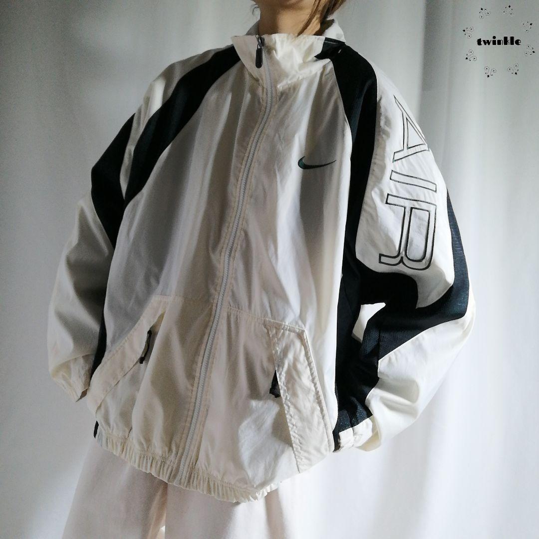 希少 90s NIKE オールド ナイキ NIKE AIR ナイロンジャケット