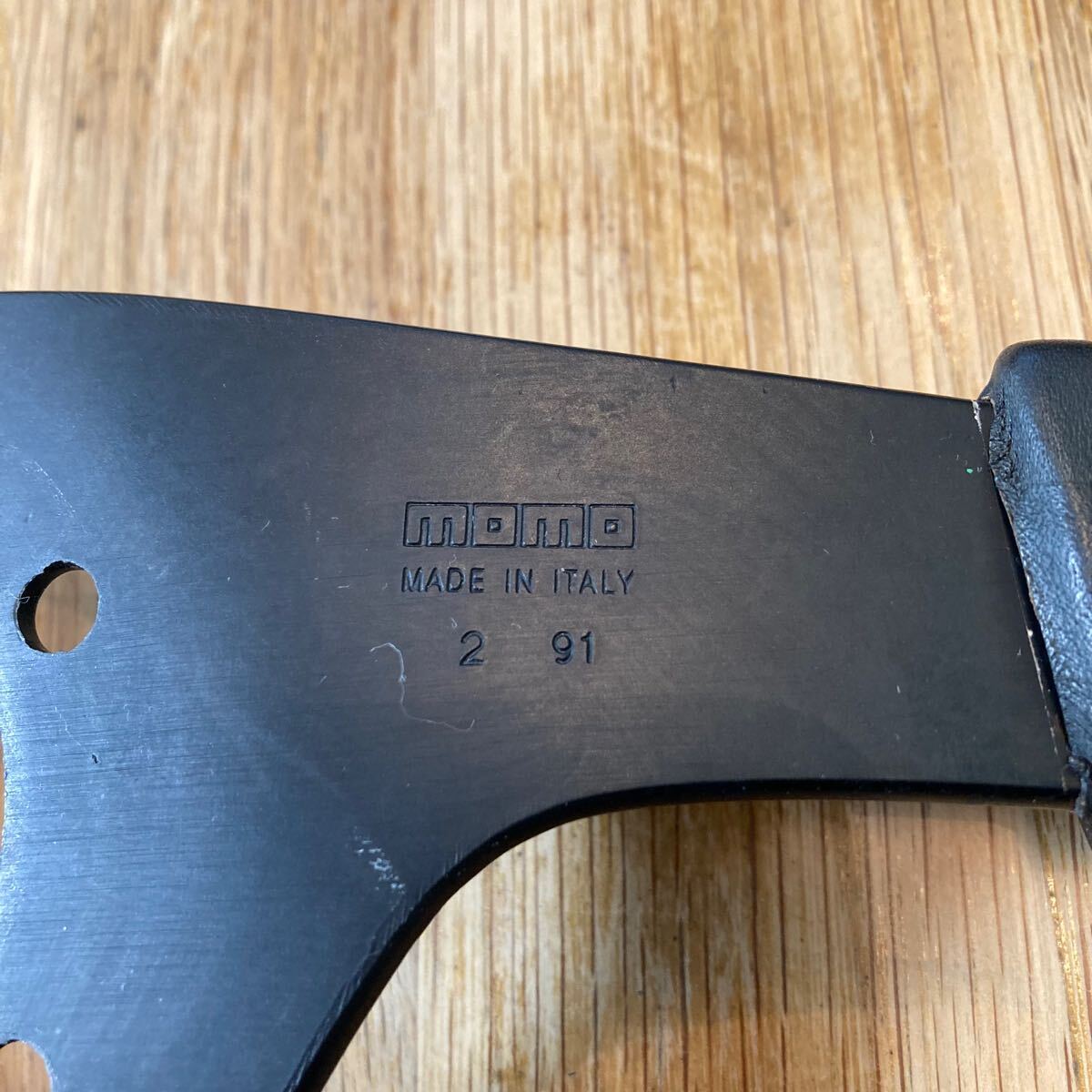 TOYOTA SUPRA 1991 MOMO leather steering wheel トヨタ スープラ A70