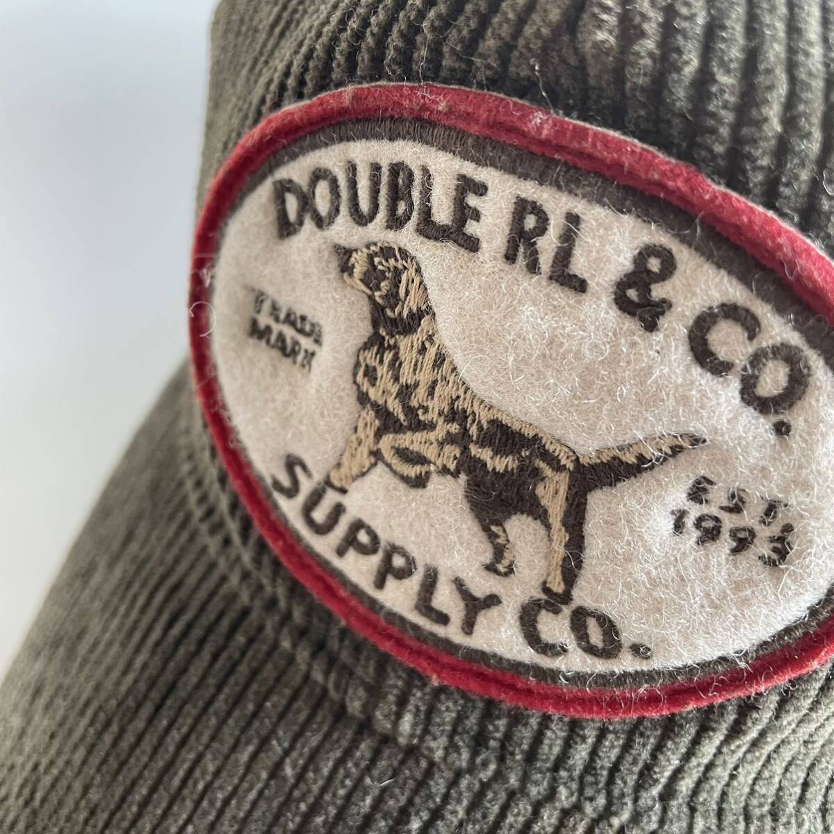 傑作】RRL “Dog Patch Corduroy Cap” コーデュロイ キャップ ワッペン