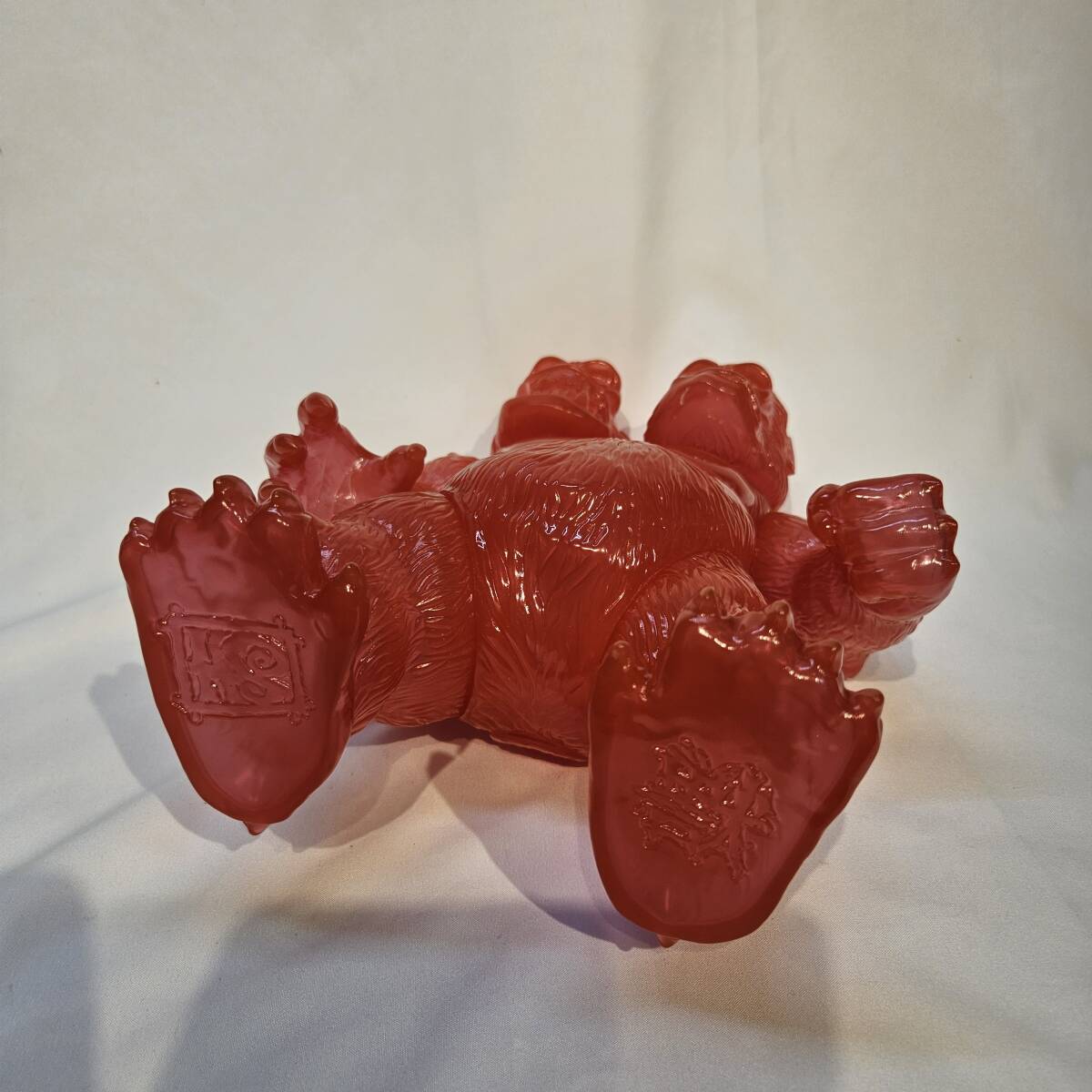 ソフビ Sofubi HxS キングゴリラ獣 RED 30CM Yahoo!オークション