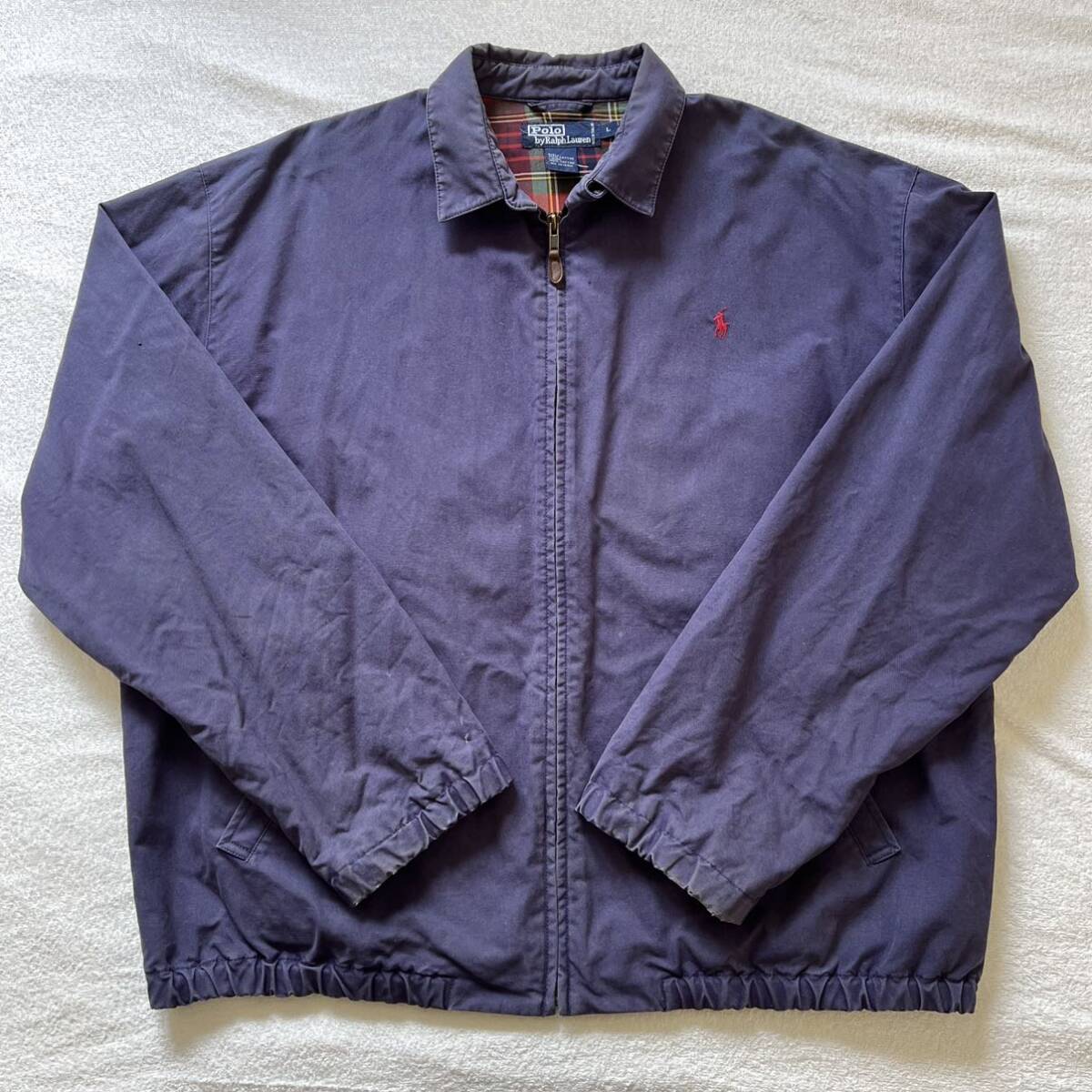 Ralph Lauren ラルフローレン スウィングトップ ブルゾン ネイビー L