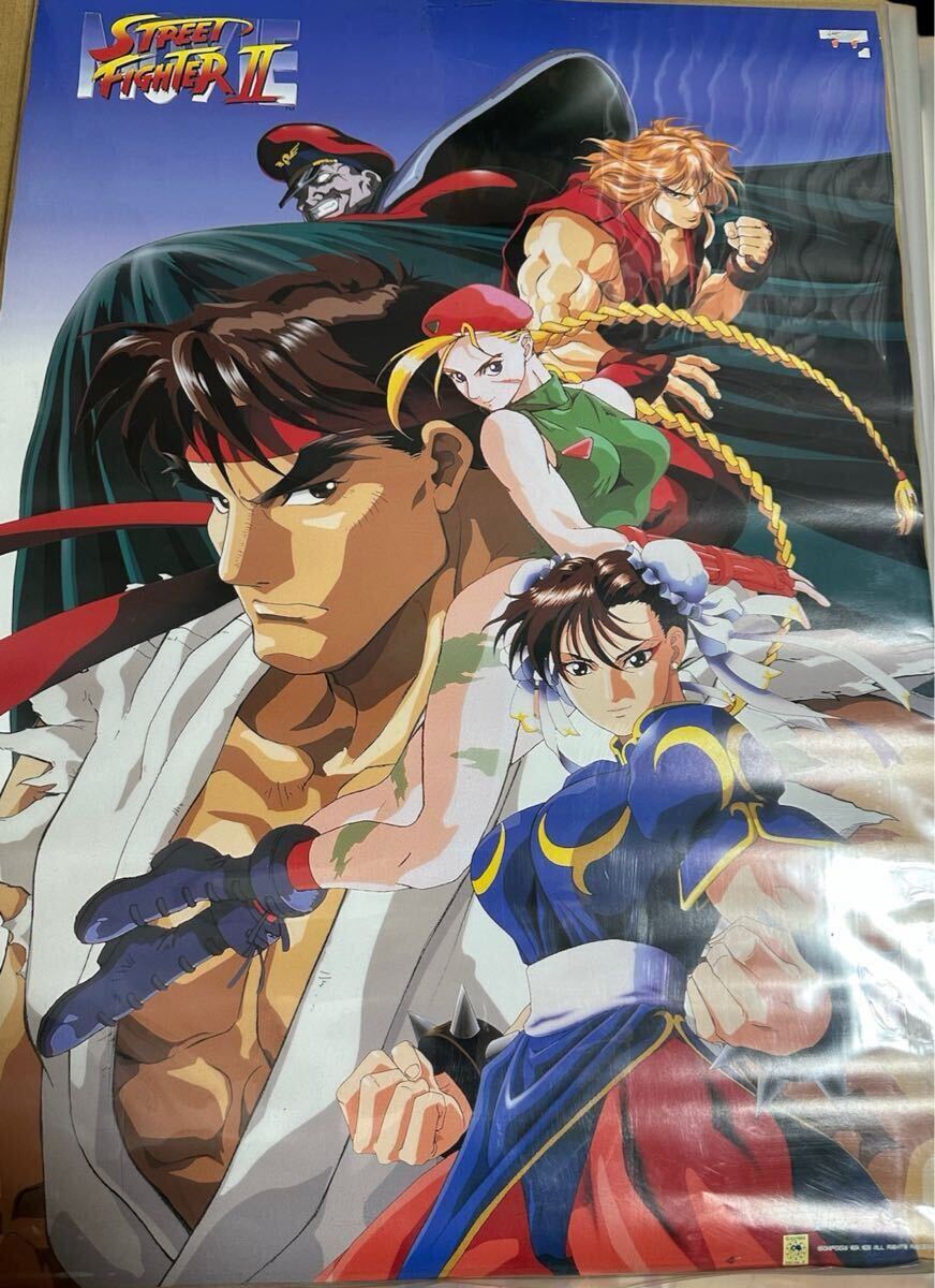 Yahoo!オークション - ストリートファイターII MOVIE B2 ポスター 当時