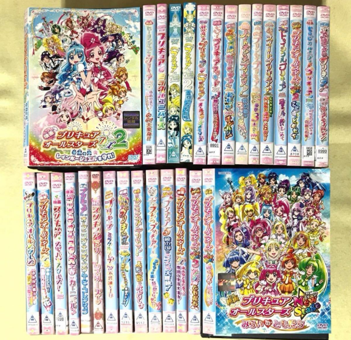 アニメ 映画プリキュア シリーズ29巻セット 管理番号10135 DVD