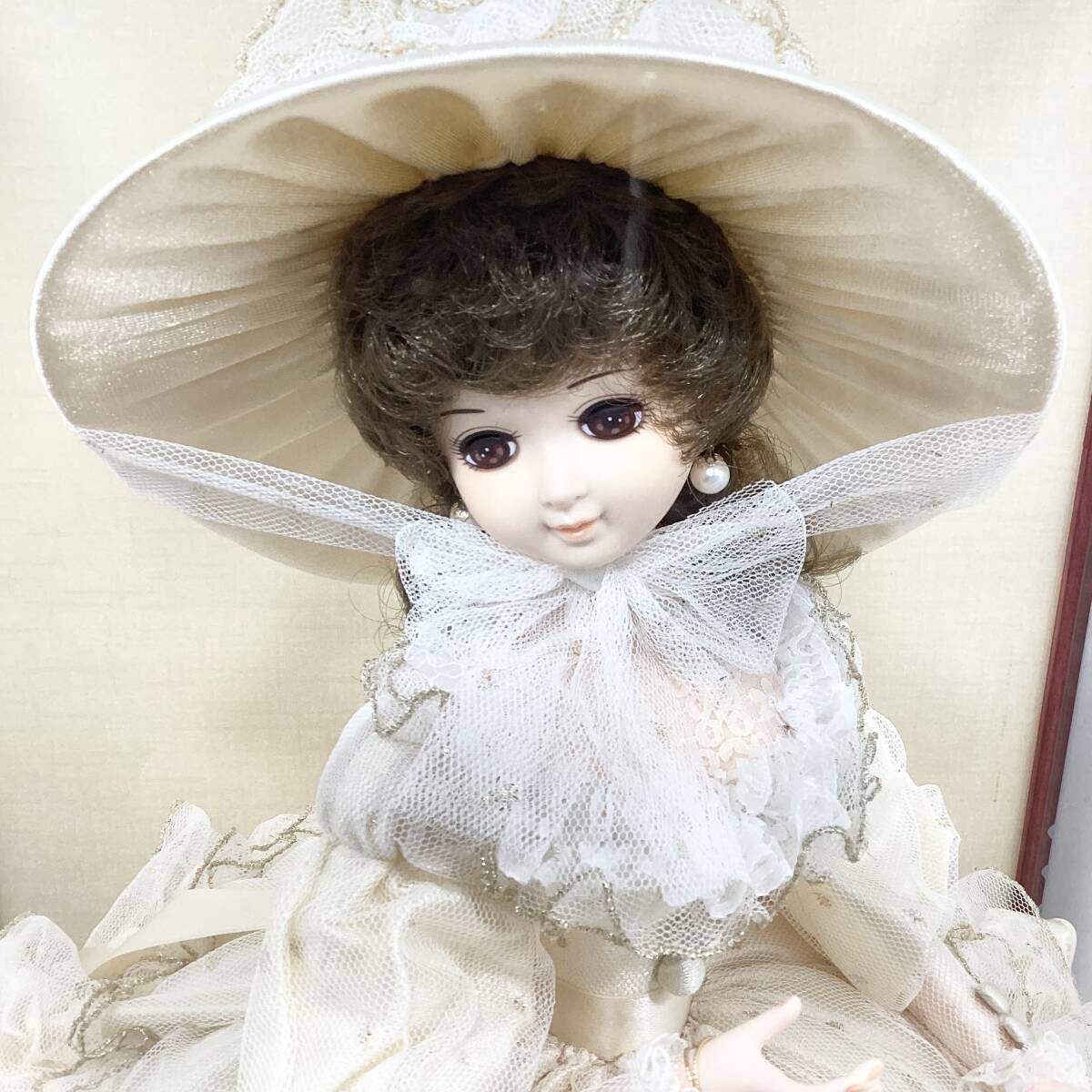 Yahoo!オークション - スキヨ人形研究所 リボン フランス人形 約52cm