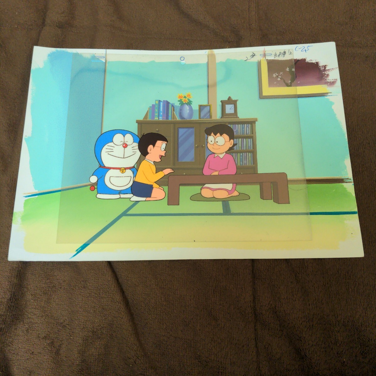 Yahoo!オークション - ドラえもん セル画 直筆背景付