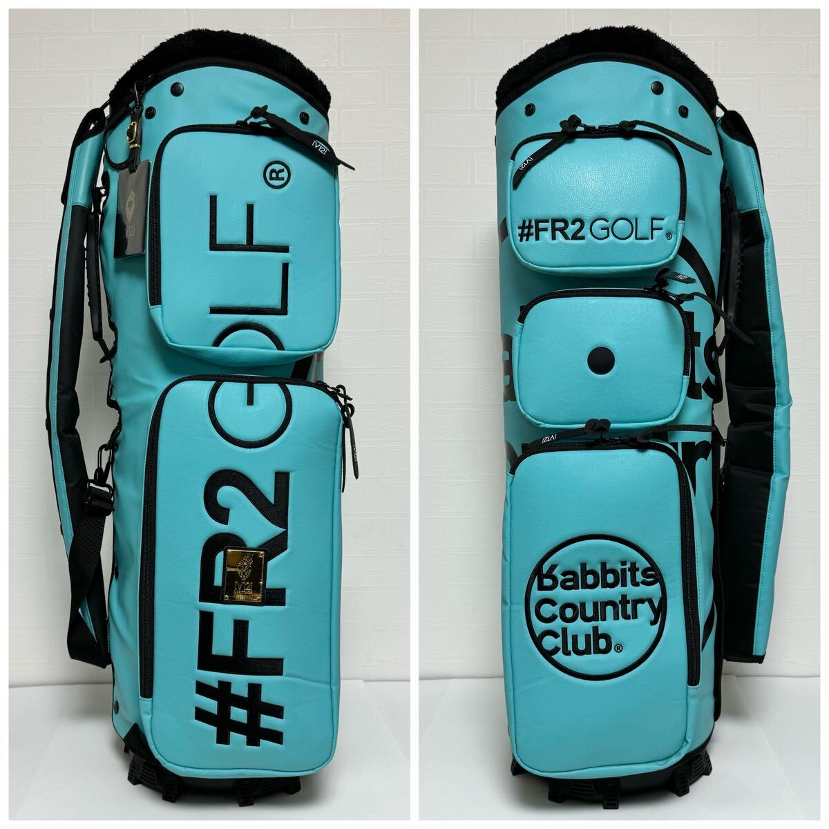 貴重】V12 × FR2GOLF コラボ キャディバッグ 沖縄店限定モデル 4分割