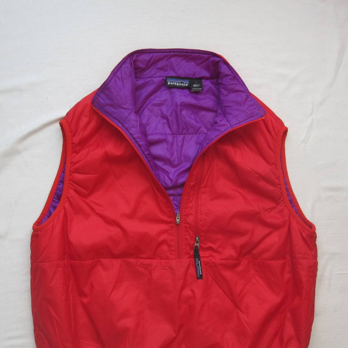 パタゴニア パフボール ベスト（L）フレンチレッド 1995 patagonia