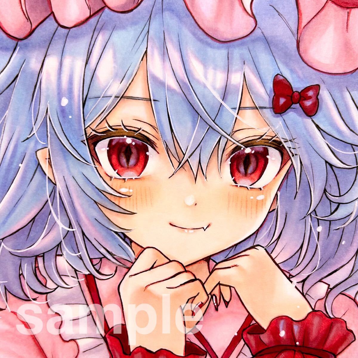 Yahoo!オークション - 手描きイラスト 東方project レミリア・スカーレ