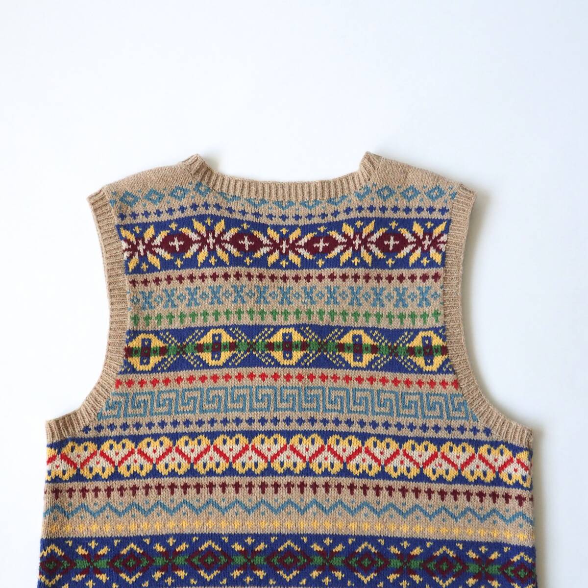 ラルフローレン Ralph Lauren カシミア混合 ベスト ニット フェア