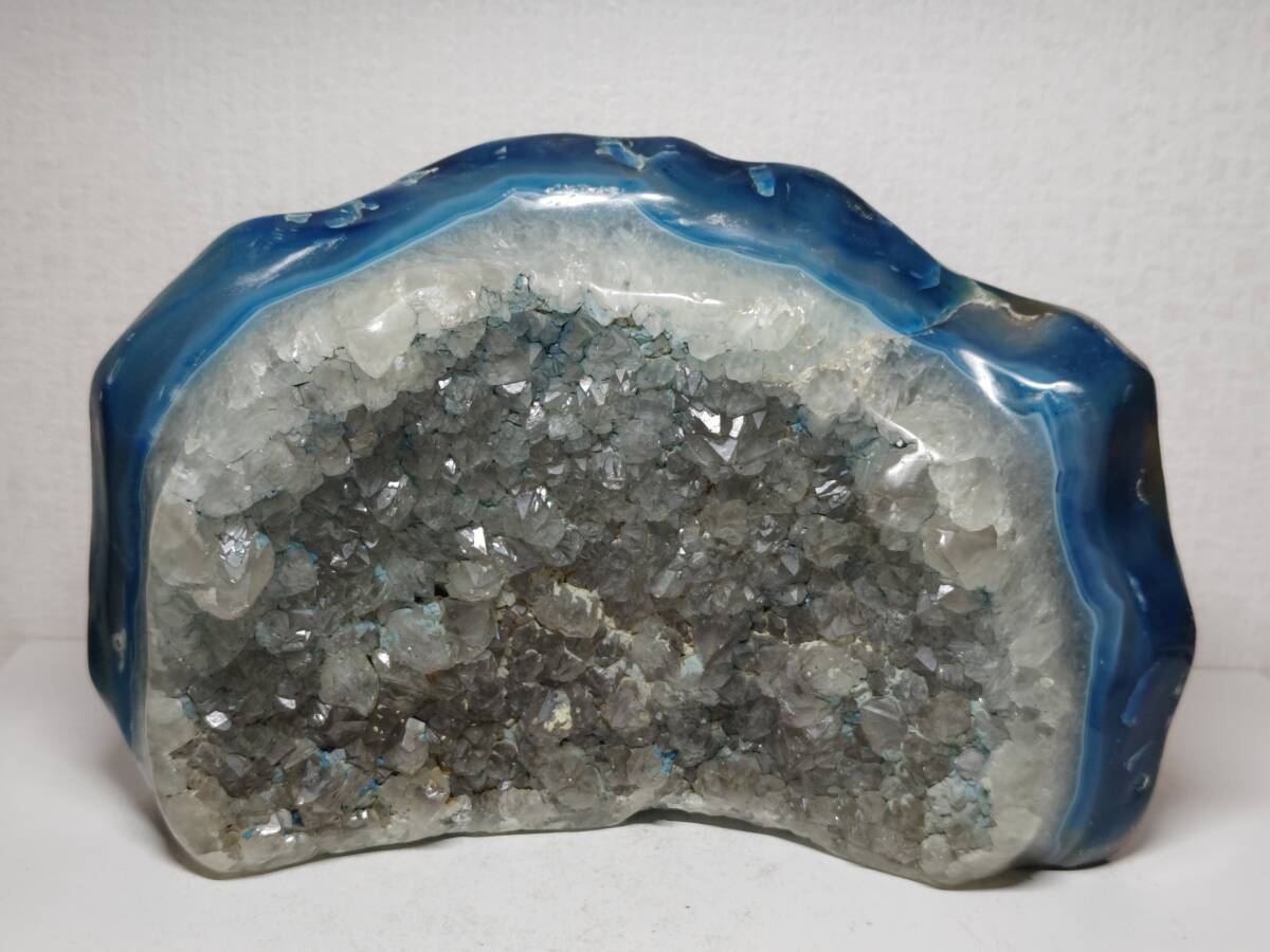 青瑪瑙】 5 4kg 瑪瑙 水晶 クォーツ メノウ 原石 鑑賞石 自然石 天然石