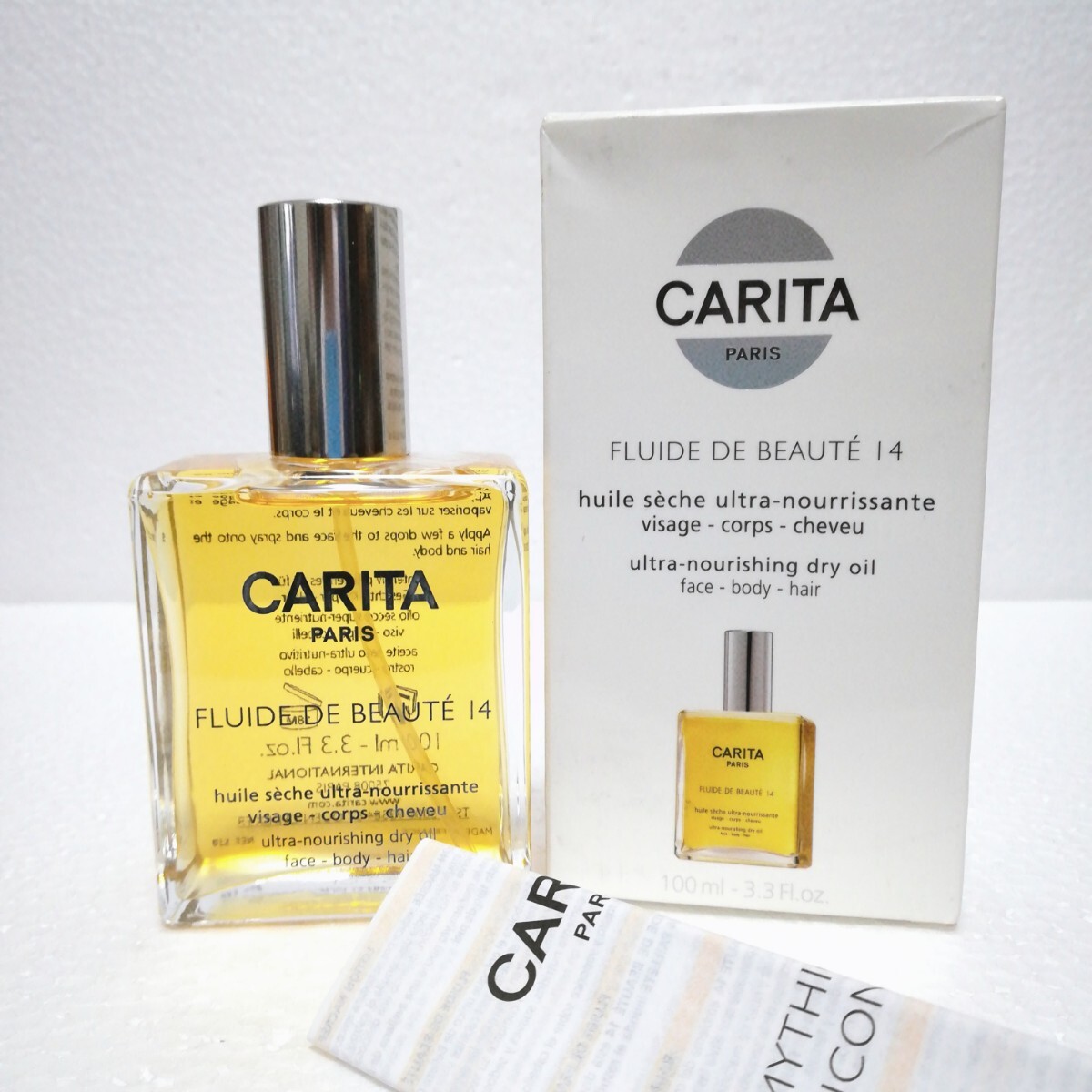 未使用 カリタ 14 化粧用オイル 100ml CARITA 14 FLUIDE DE BEAUTE 顔