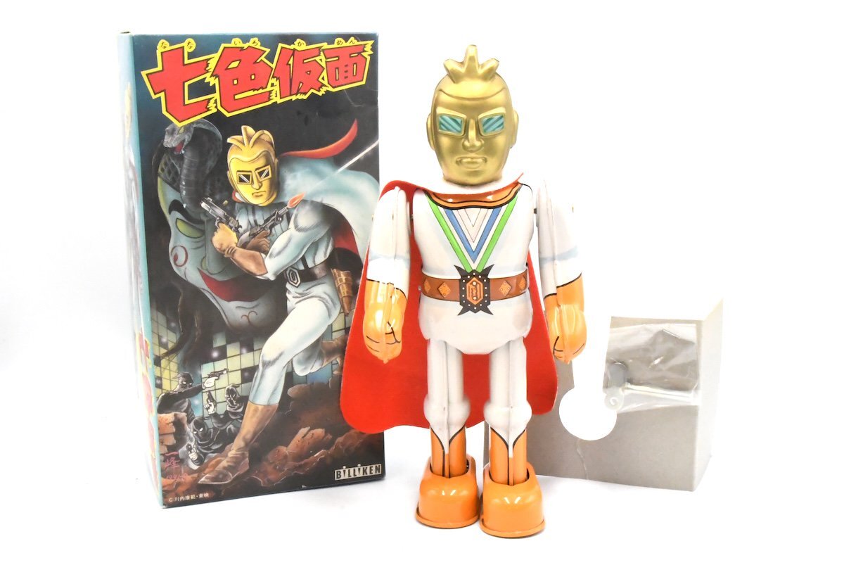 ☆ビリケン商会 BILLIKEN ビリケン ブリキ 【七色仮面】 東映 七色仮面
