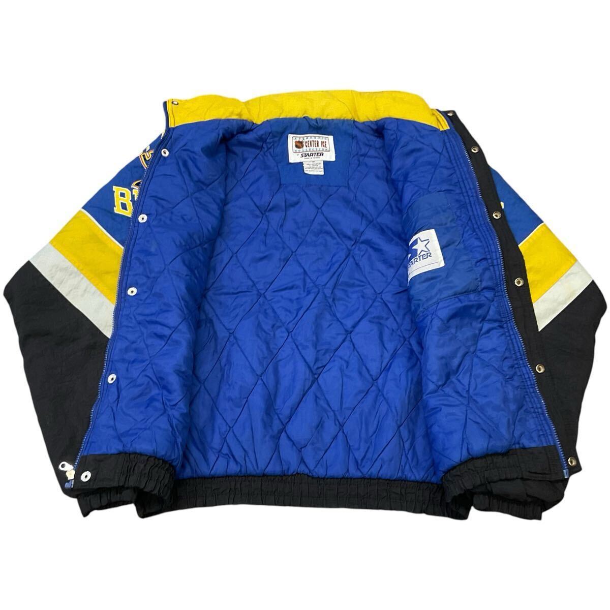 希少 90年代 Starter製 NHL セントルイス・ブルーズ 中綿ジャケット