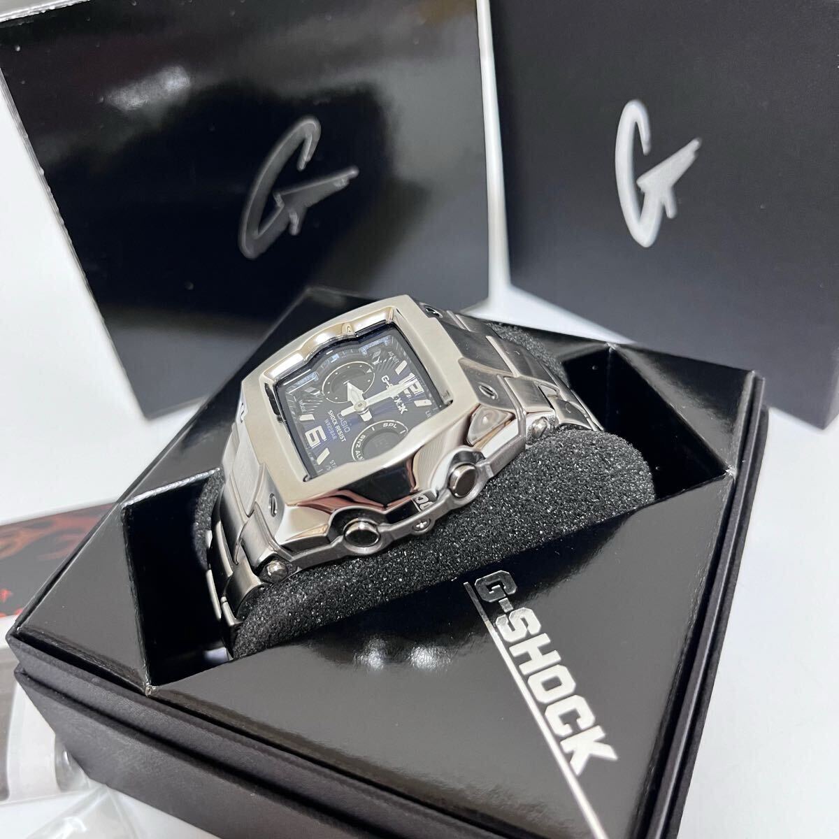 極美品 希少 カシオG-SHOCK G-011D 箱付き コマ付き CASIO アナデジ