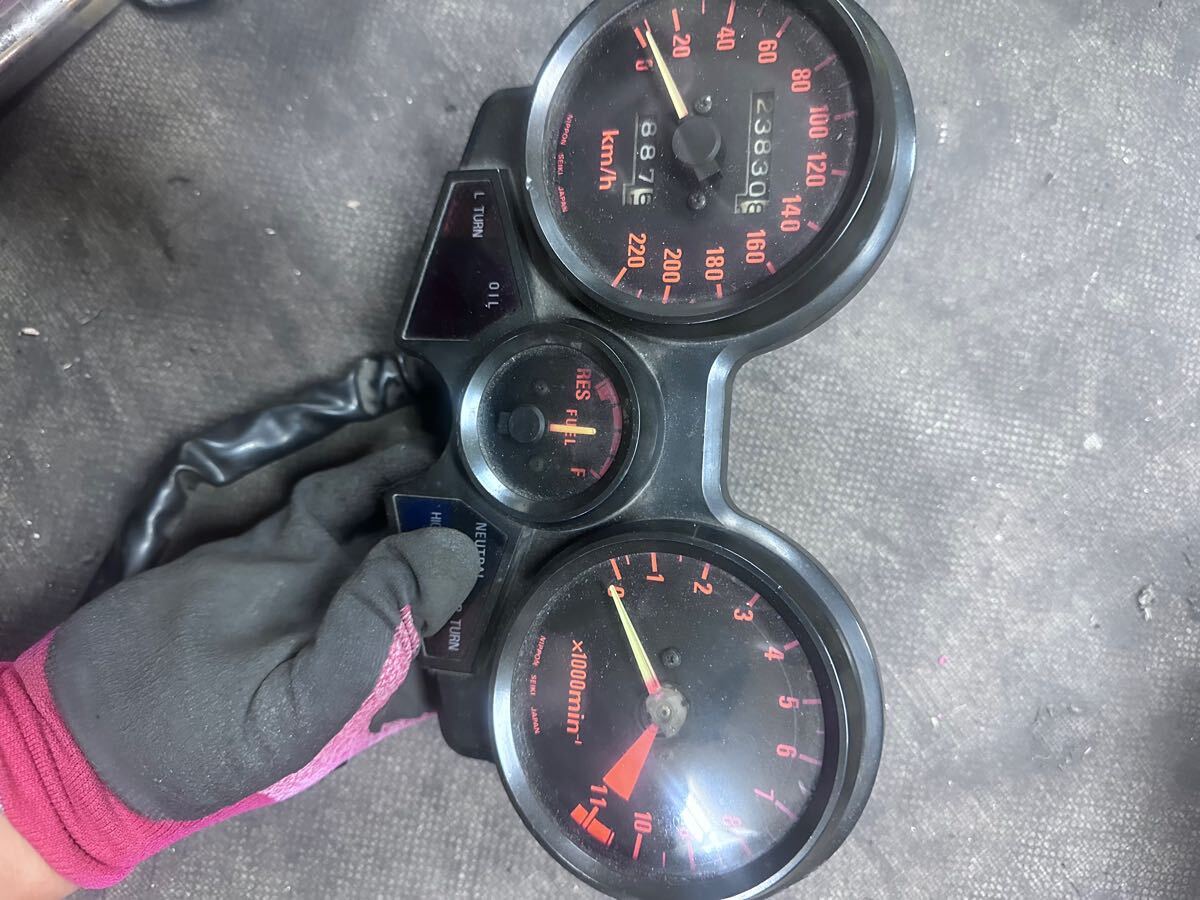 CBX550F CBX400F 純正 当時物 タコメーターギア PC04 NC07 インテグラ