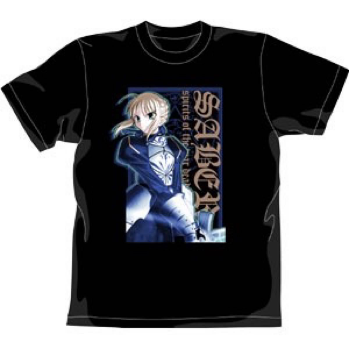 Fate staynight セイバー 二次元コスパ Tシャツ Lサイズ 希少 未開封品