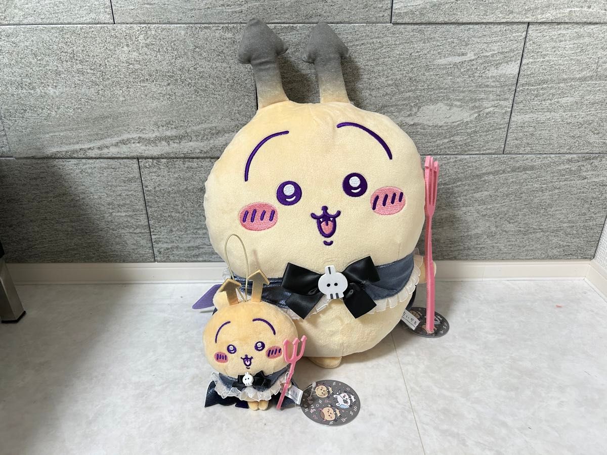 ちいかわ てんしあくま あくまなBIGぬいぐるみ マスコット うさぎ