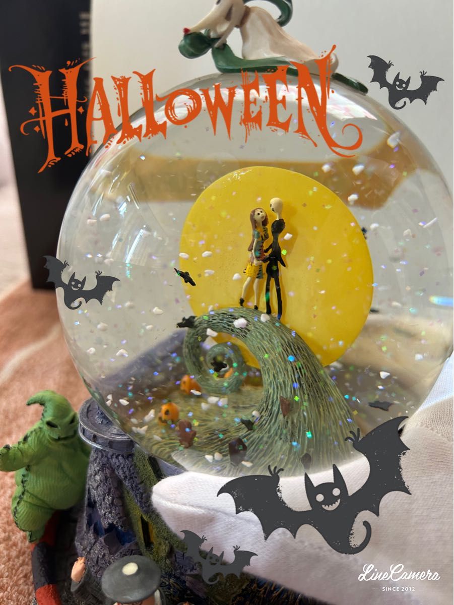 ナイトメア・ビフォア・クリスマス スノードーム オルゴール 20年以上