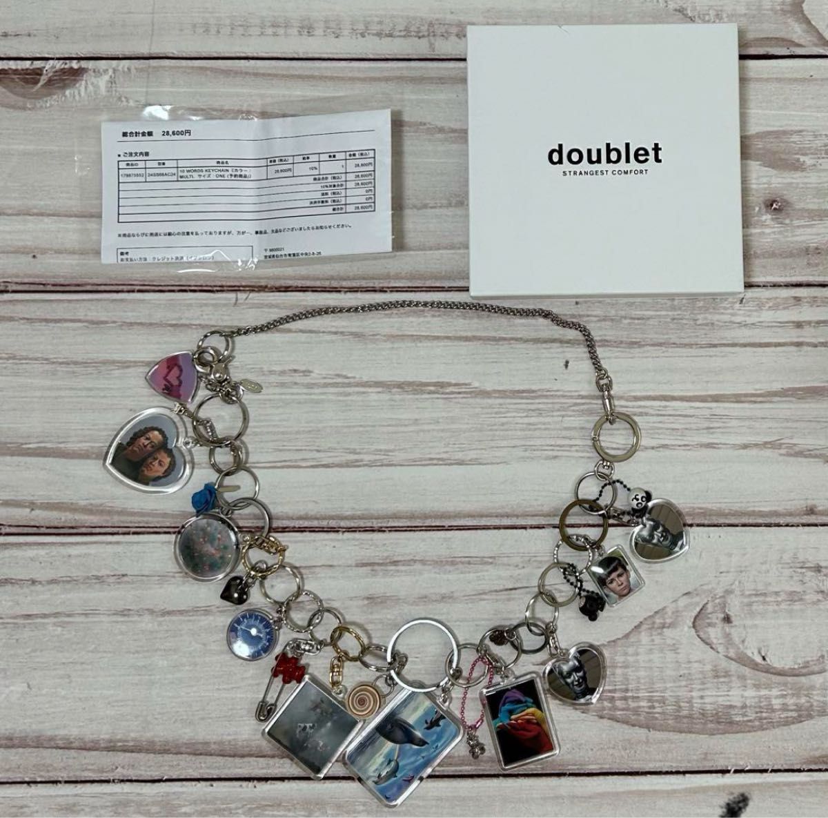 doublet 10 WORDS KEYCHAIN ダブレット キーチェーン｜Yahoo!フリマ