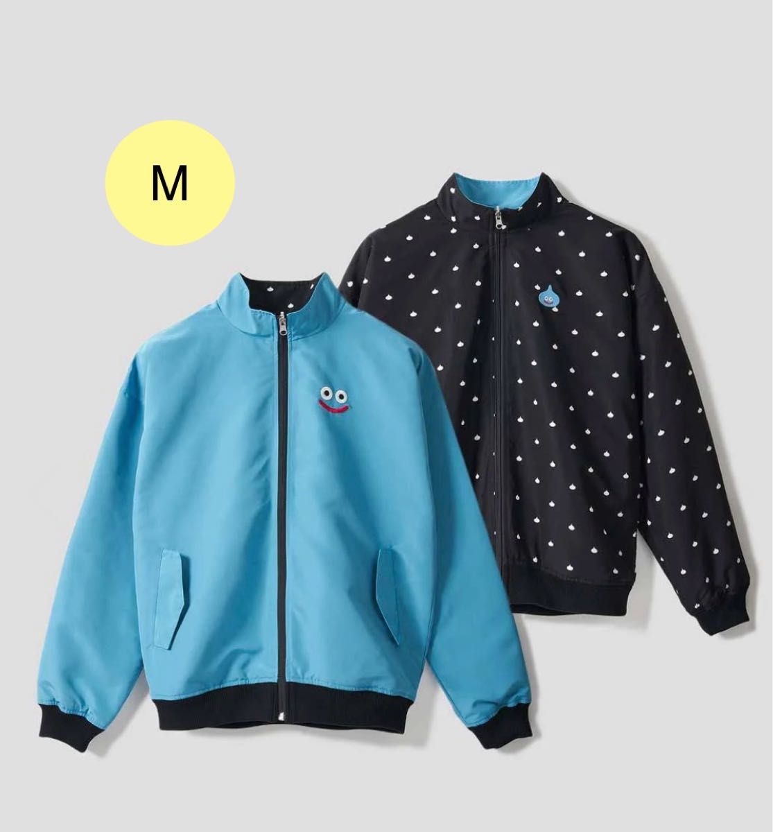 グラニフ ドラゴンクエスト リバーシブル ブルゾン スライムMサイズ