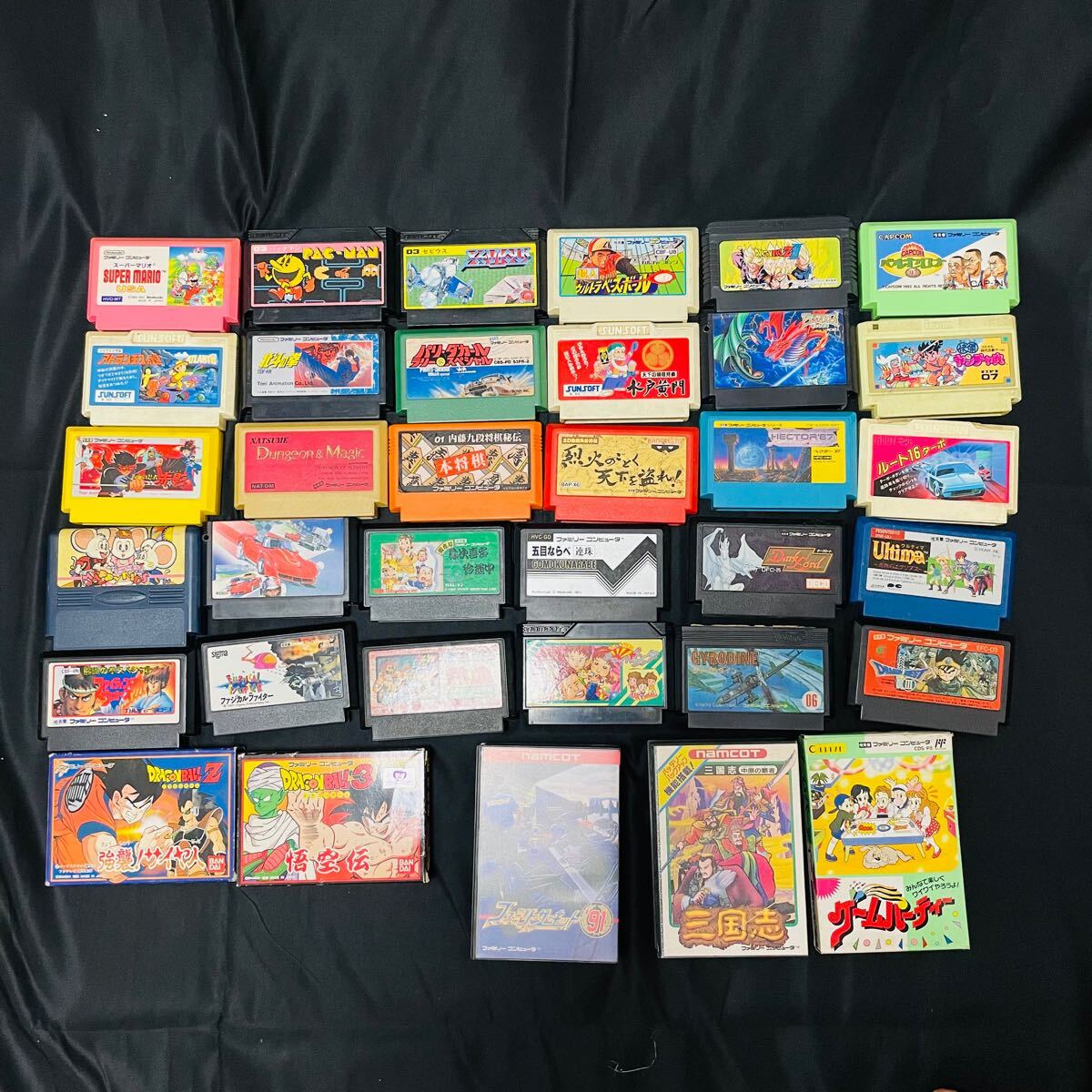 ファミコンソフトカセット 35本セット