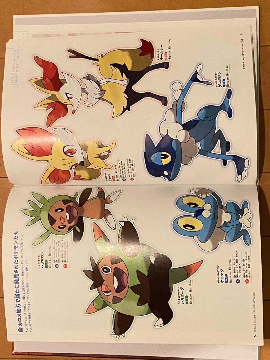 ポケットモンスター X and Y ワールドアートブック ポケモンセンター