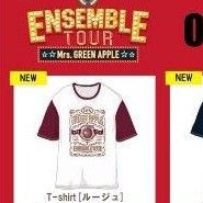 美品 Mrs GREEN APPLE ENSEMBLE TOUR 2018 Tシャツ ルージュ