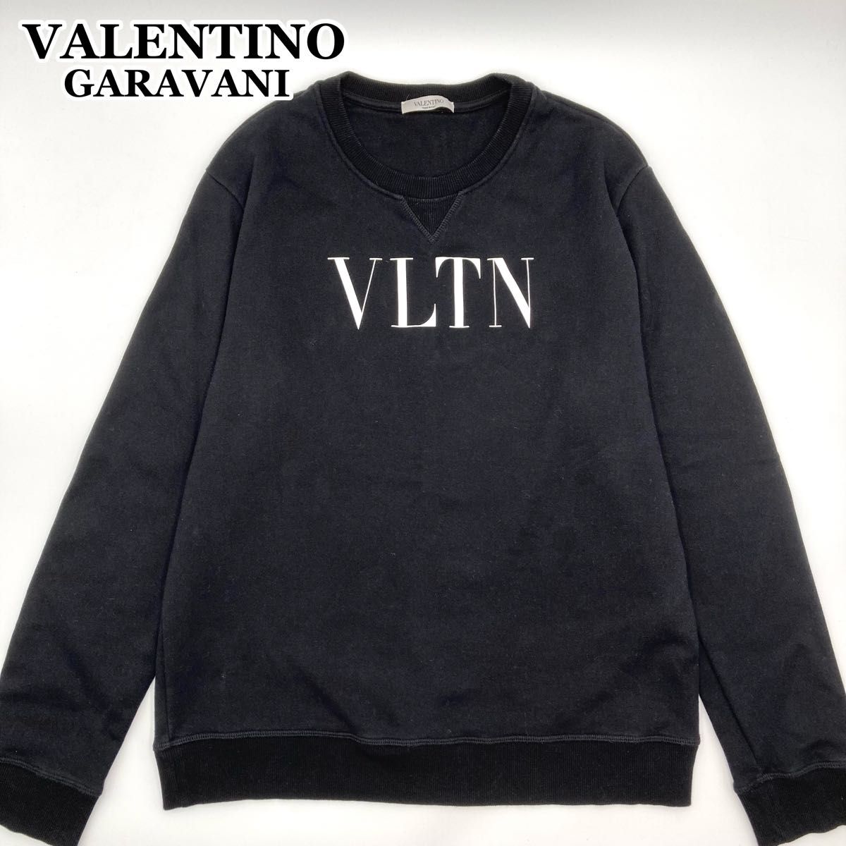 人気定番【極美品】VALENTINO GARAVANI トレーナー スウェット 黒