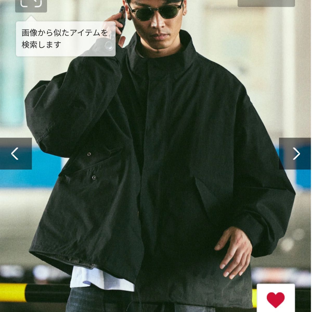 ビッグシルエット ライナーセット ショートモッズコート フリークス