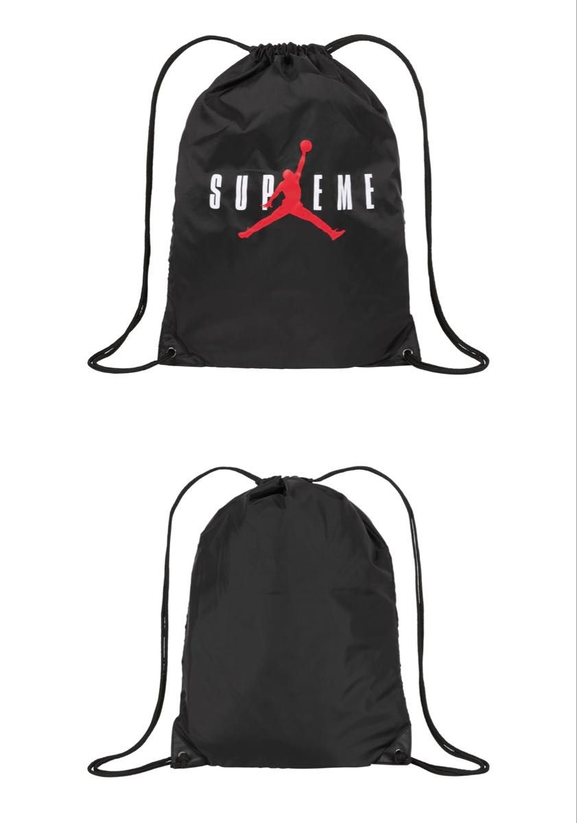 Supreme Jordan Drawstring Bag Black シュプリーム ジョーダン