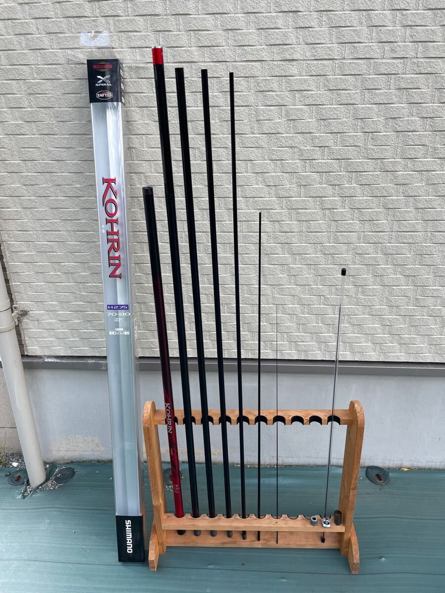 Yahoo!オークション - シマノ 香燐 H2.75 70-80 ZP 鮎竿