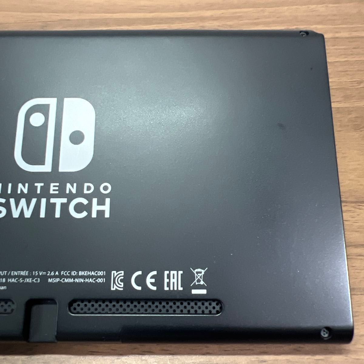 画面良好・本体良品 Nintendo Switch HAC 旧型 本体 2018年製 付属品完