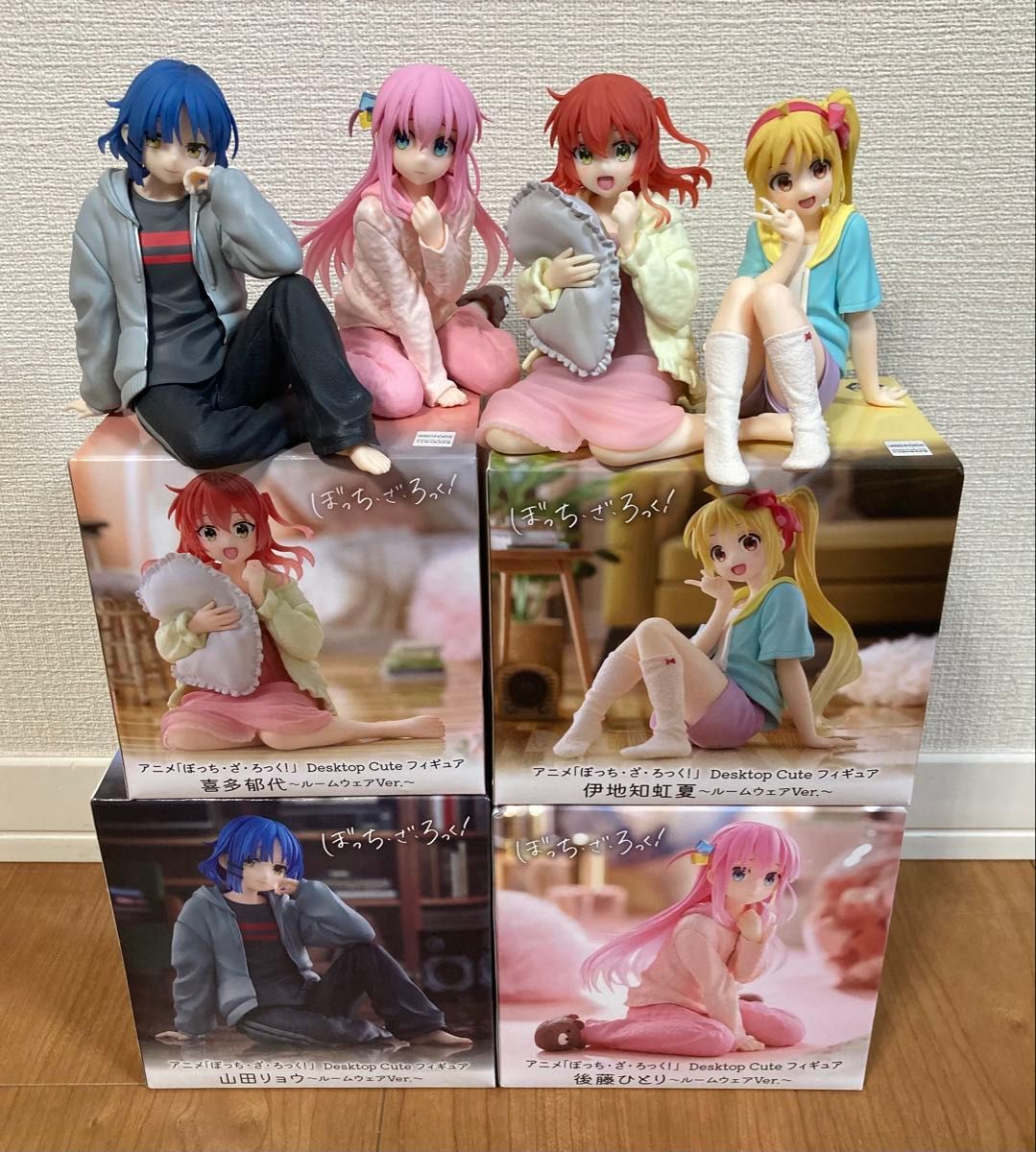新品未開封 4種セット】ぼっちざろっく Desktop Cute フィギュア 後藤