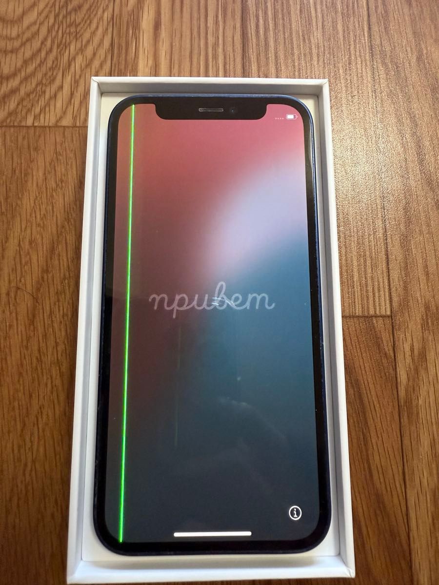 ジャンク扱い」Apple iPhone 12 mini ブルー 64GB SIMフリー｜Yahoo