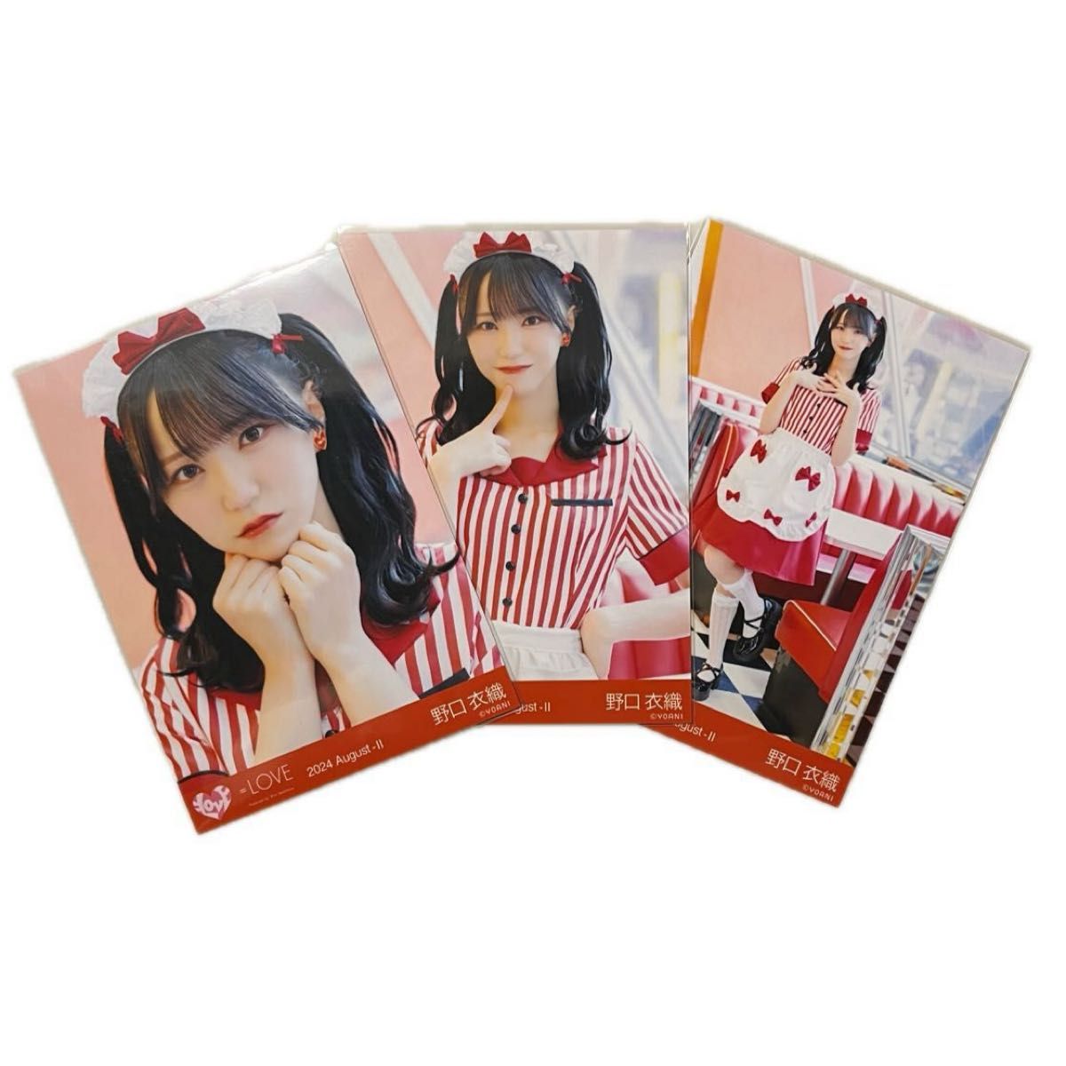 イコラブ 生写真 仲直りシュークリーム 直筆サイン 野口衣織