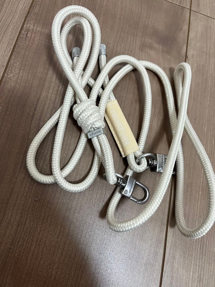 ロンハーマンTopologieスマートフォン用ストラップ サンドベージュ