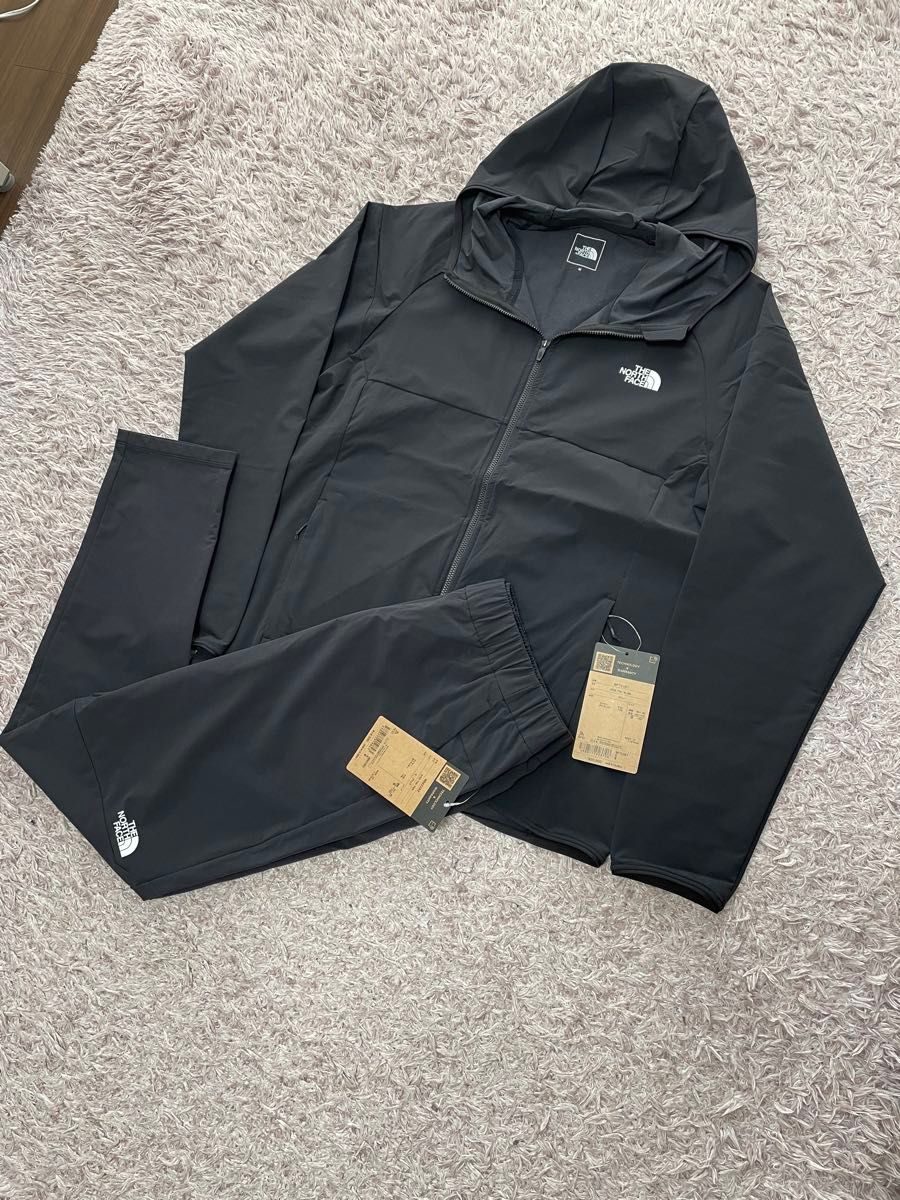 ノースフェイス メンズM ブラック セットアップ エイペックス