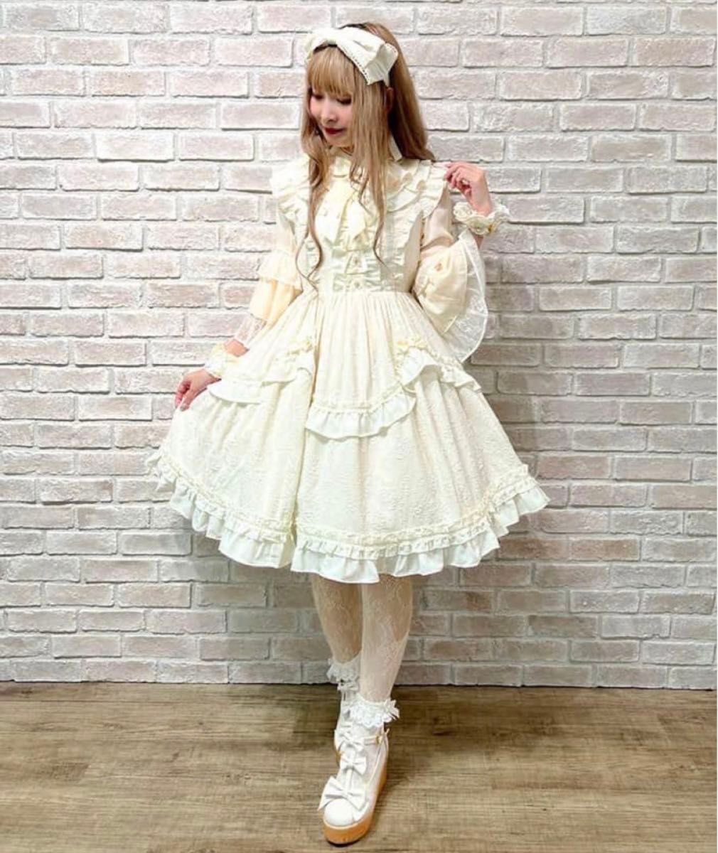 axes femme kawaii レディローズジャンスカ 生成り 新品未使用