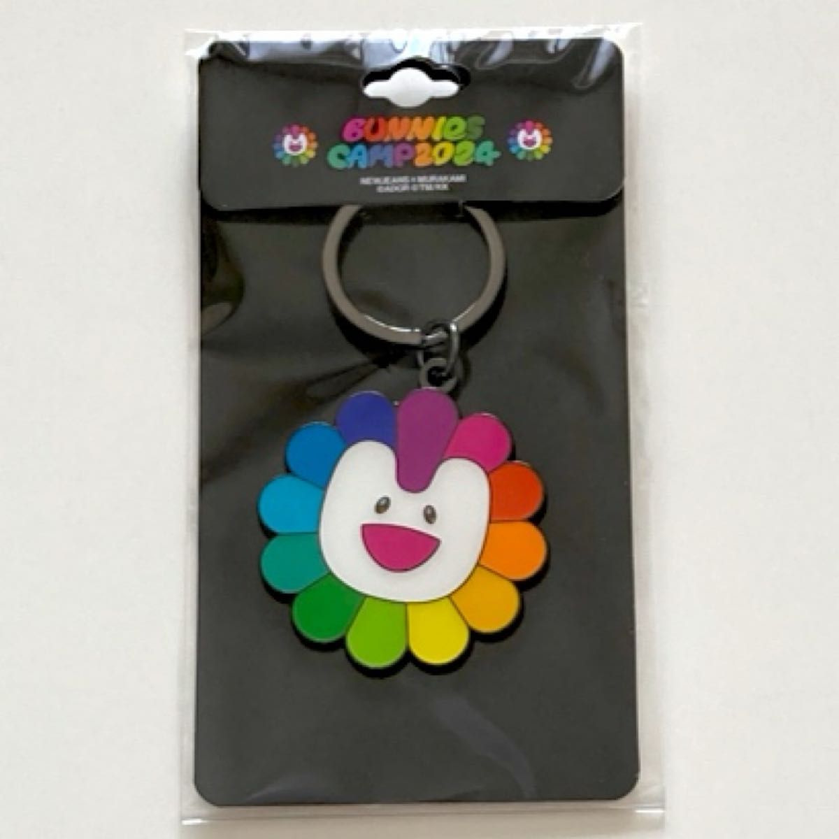 NewJeans x MURAKAMI BUNNIES CAMP メタルキーリング フラワー Flower