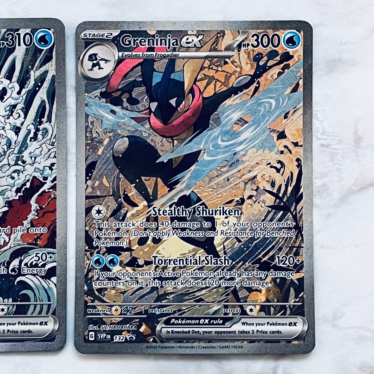 ゲッコウガex キングドラex ドドゲザン PROMO 海外版 英語版 ② ポケカ