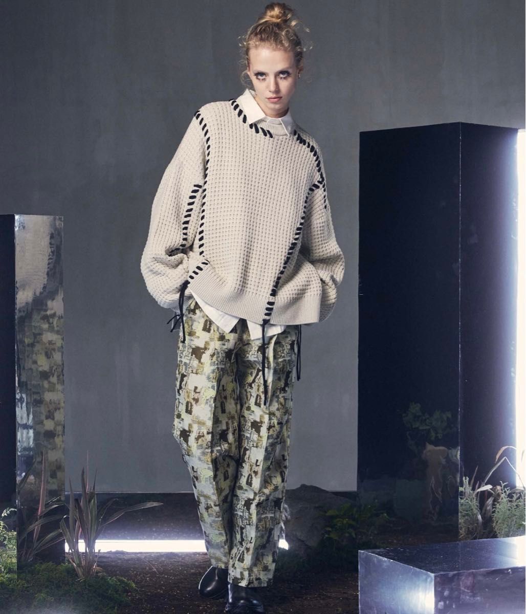 MAISON SPECIAL Oni Waffle Crazy Stitch 鬼ワッフル メゾンスペシャル