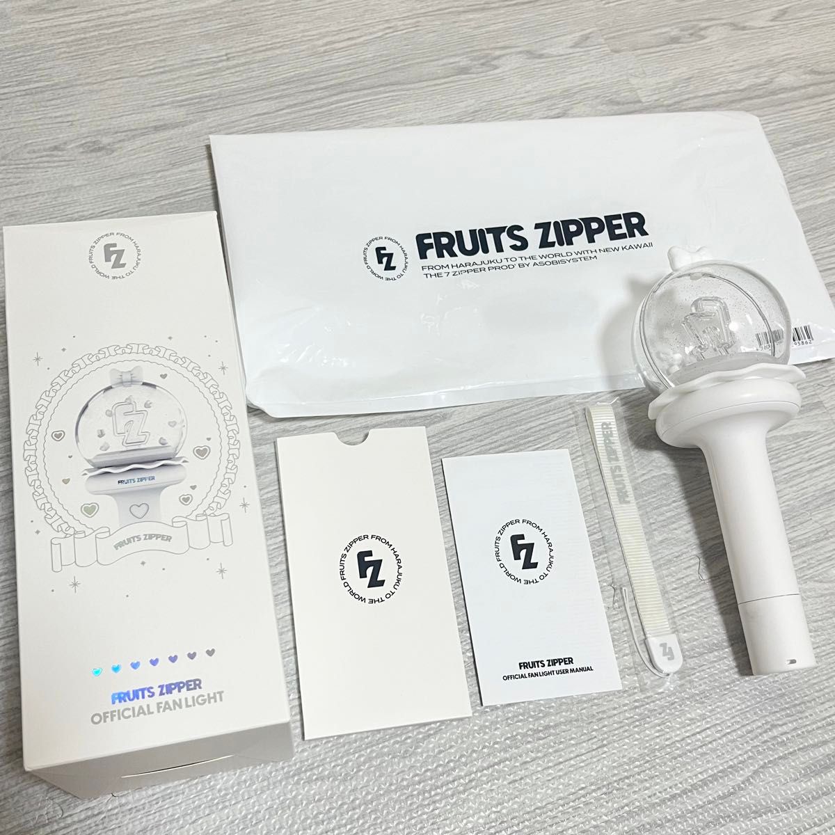 フルーツジッパー FRUITSZIPPER オフィシャル ペンライト 武道館 数量